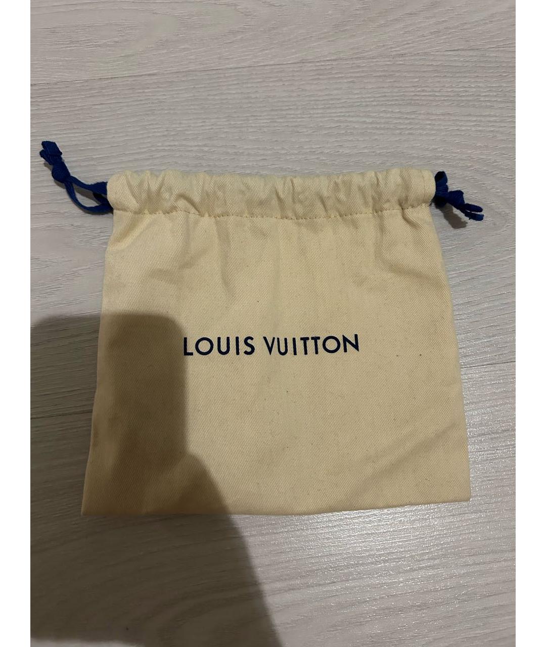 LOUIS VUITTON Коричневый кожаный ремень, фото 5