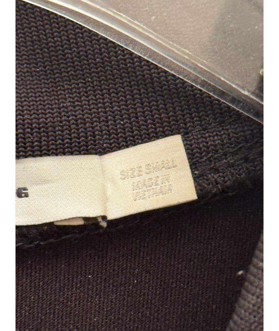 T BY ALEXANDER WANG Серое полиэстеровое повседневное платье, фото 7