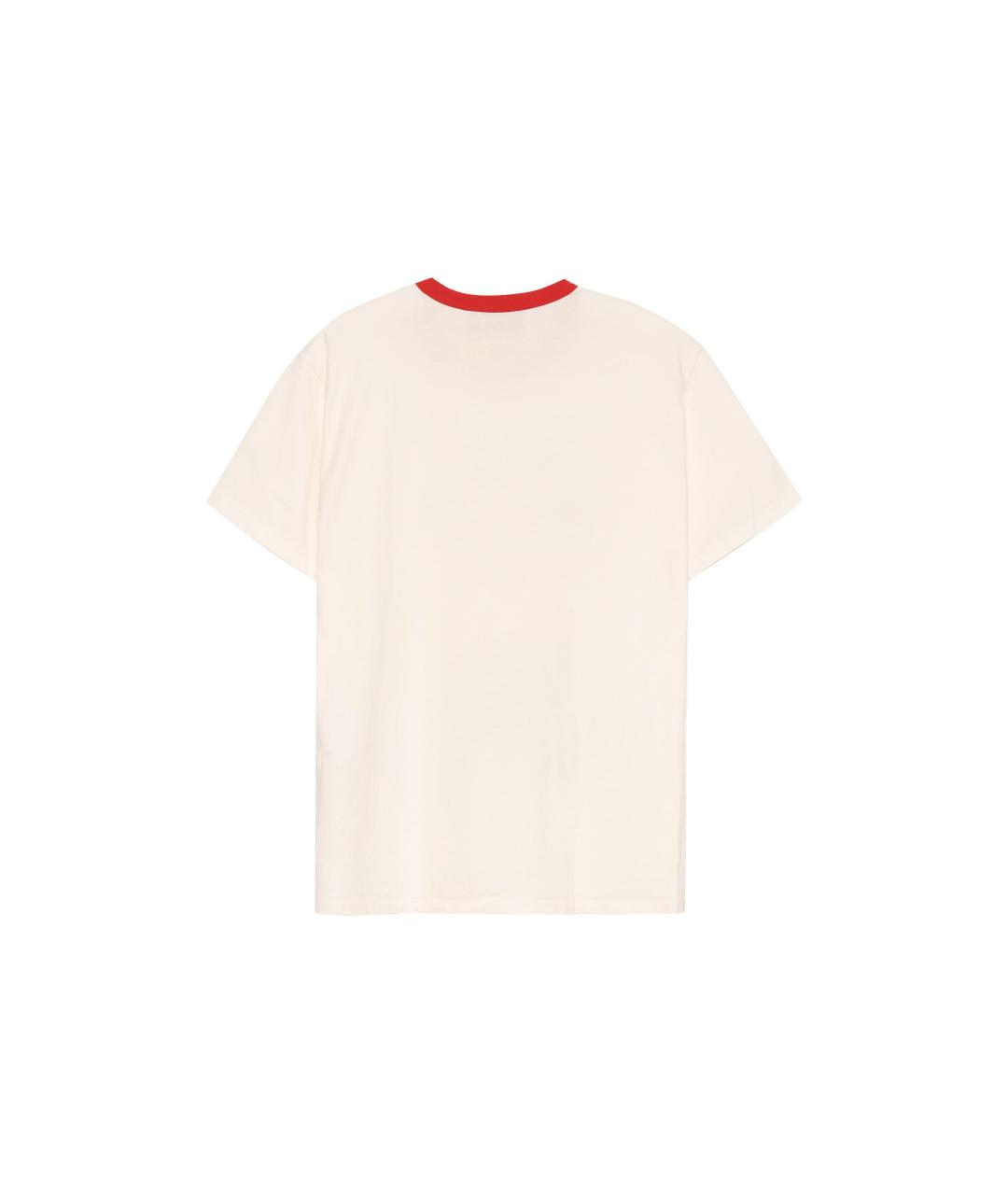 GUCCI Бежевая футболка, фото 2