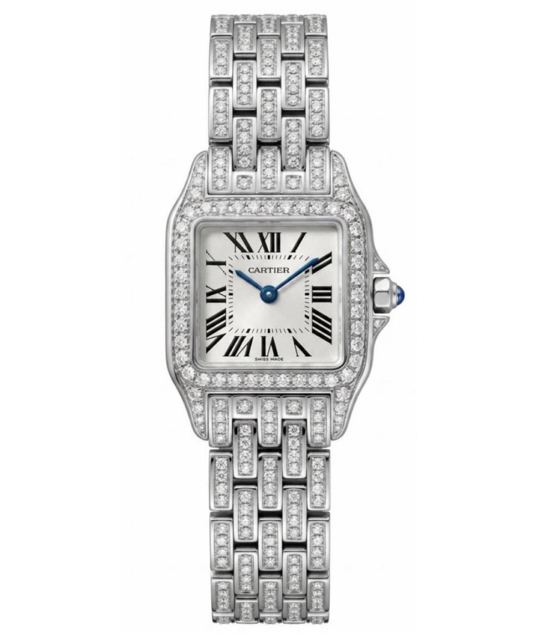 CARTIER Салатовые металлические часы, фото 1