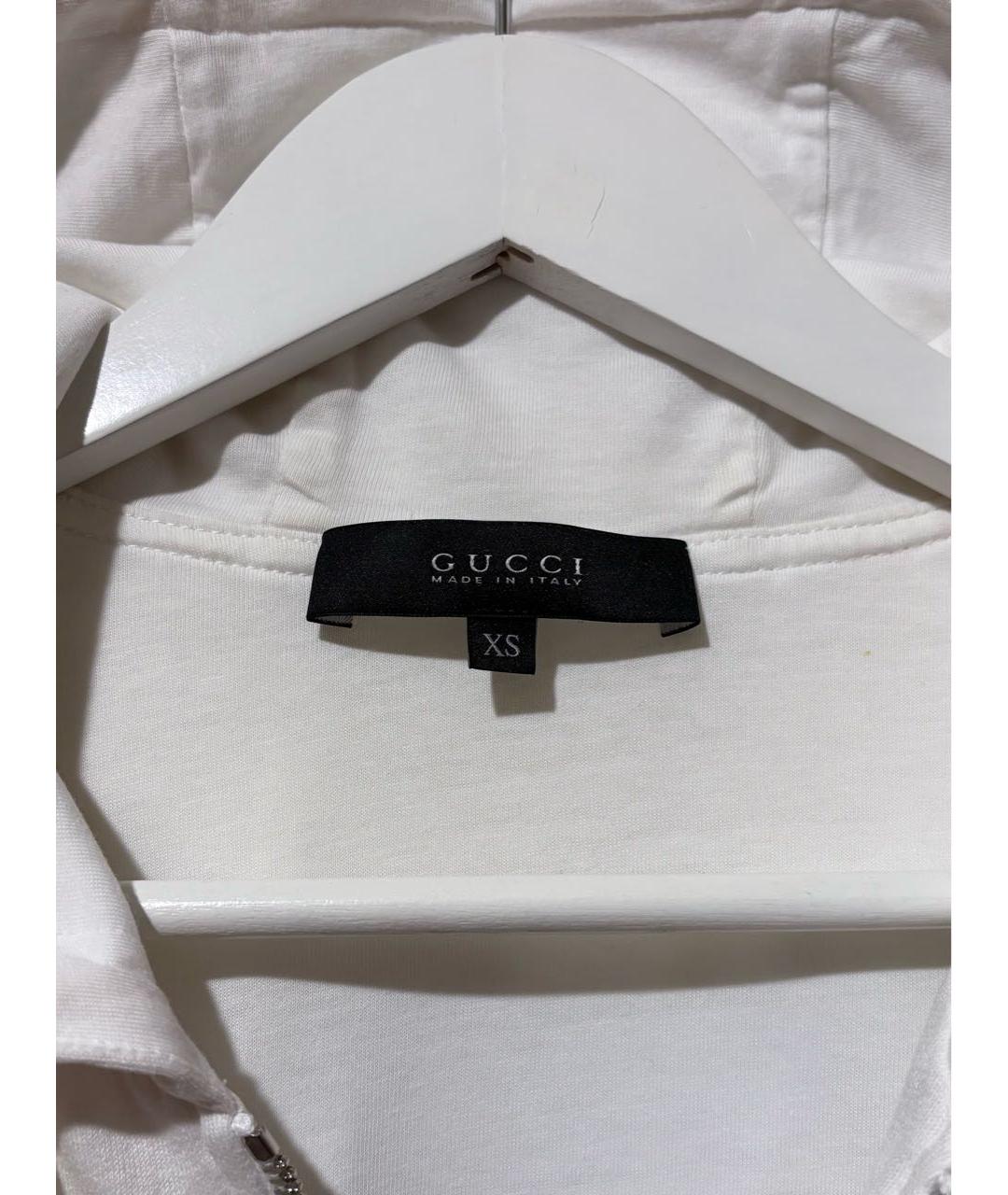 GUCCI Белая полиамидовая куртка, фото 8