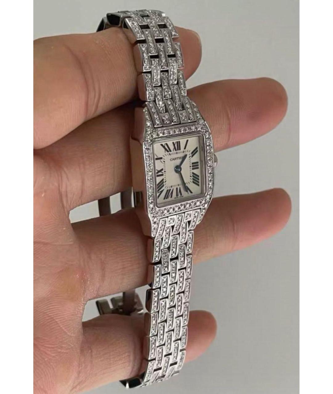 CARTIER Серебряные металлические часы, фото 5