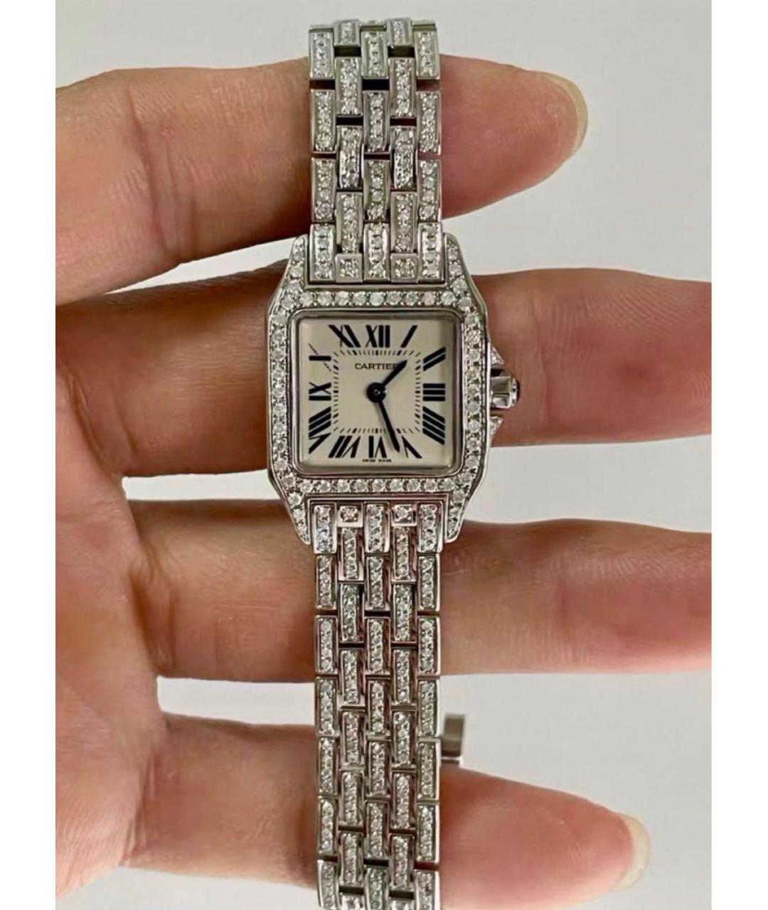 CARTIER Серебряные металлические часы, фото 4