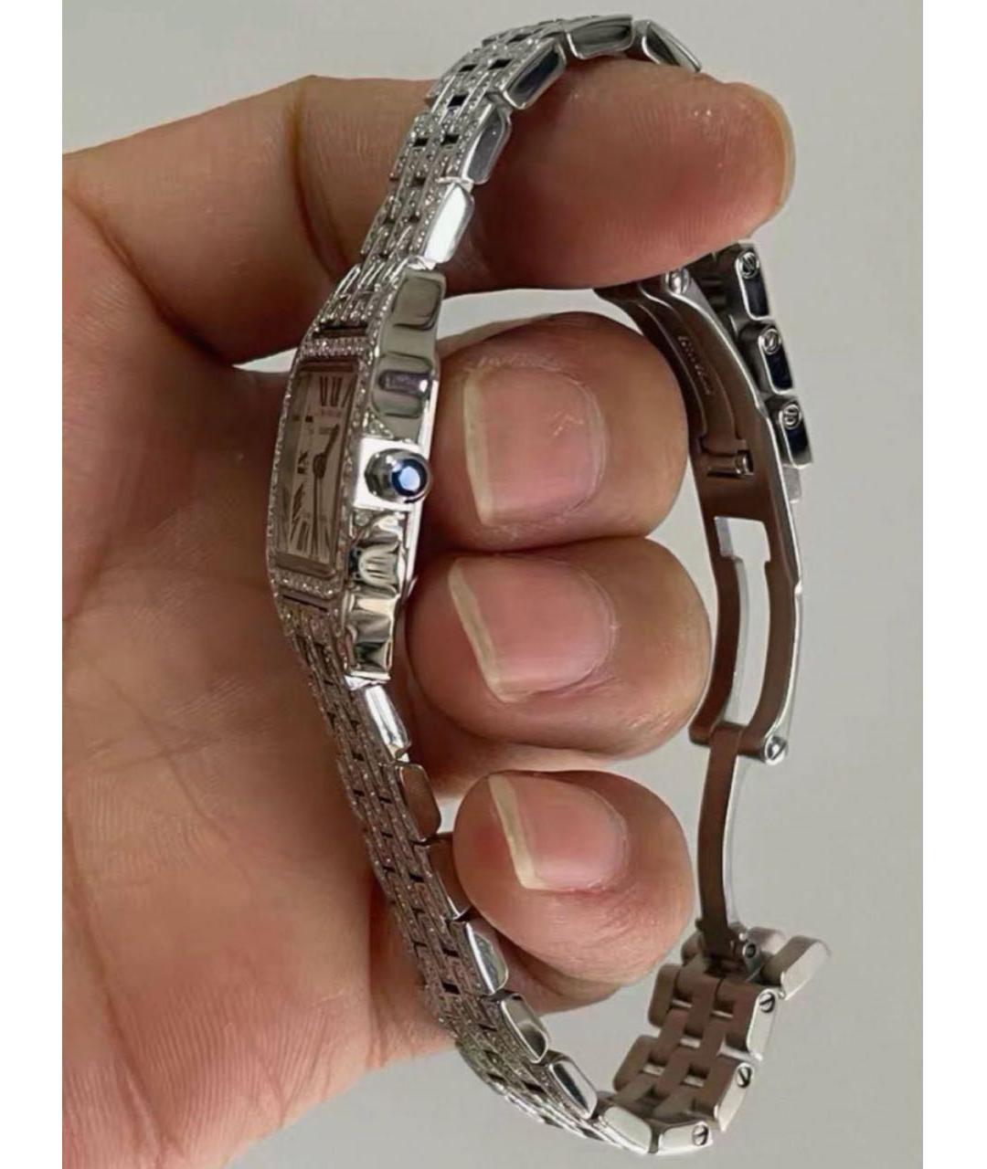 CARTIER Серебряные металлические часы, фото 6