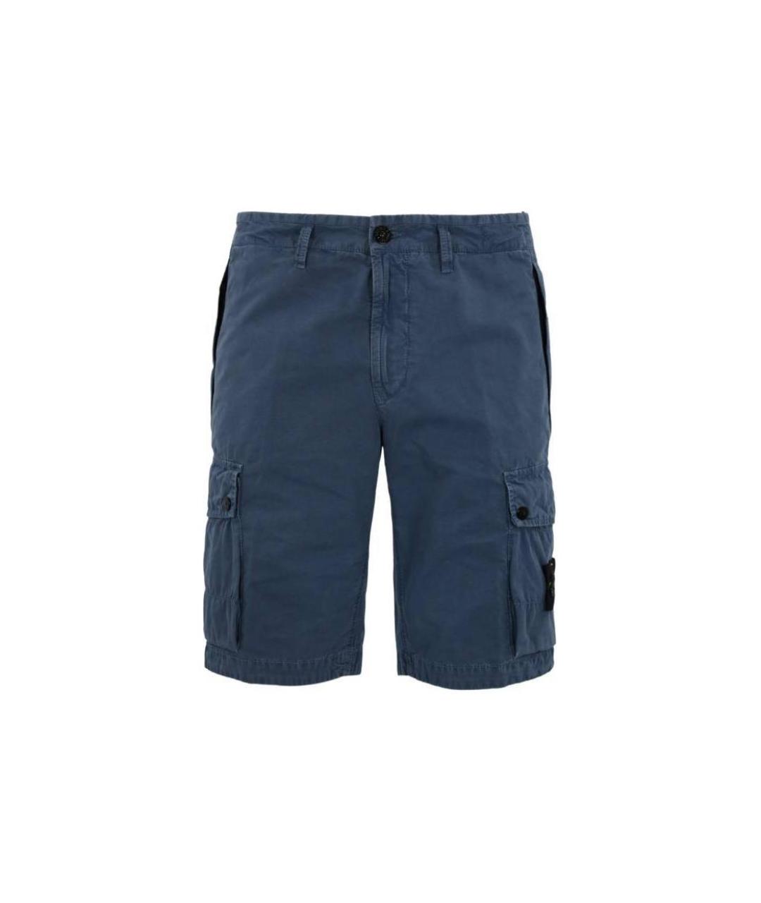 STONE ISLAND Синие шорты, фото 1