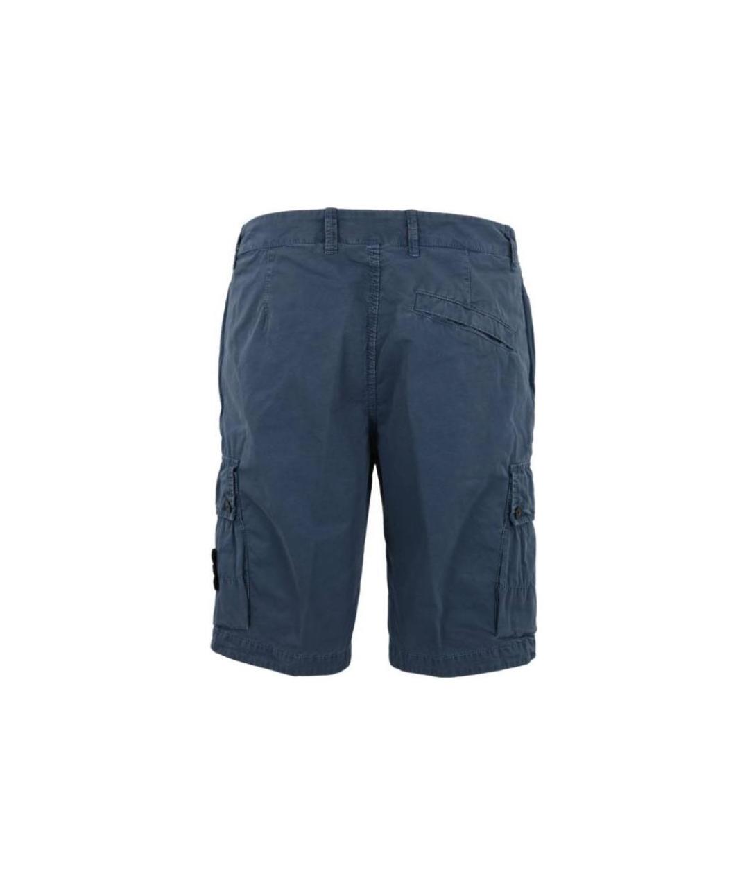 STONE ISLAND Синие шорты, фото 2