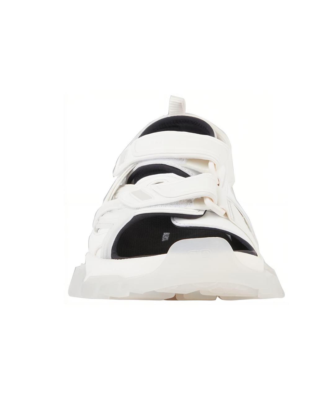 BALENCIAGA Белые сандалии, фото 4