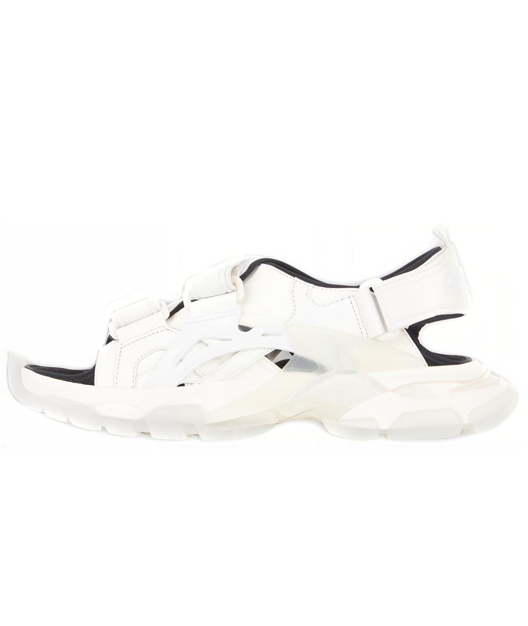 BALENCIAGA Белые сандалии, фото 2
