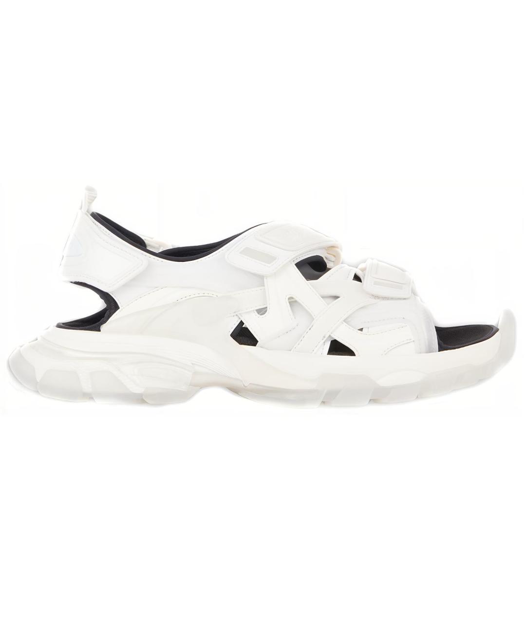 BALENCIAGA Белые сандалии, фото 1