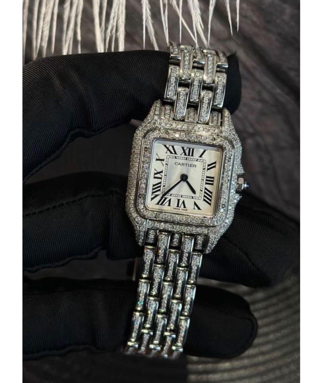 CARTIER Серебряные металлические часы, фото 6