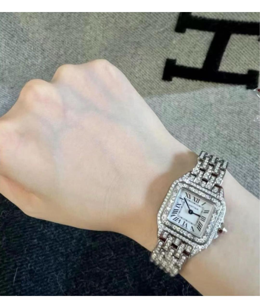 CARTIER Серебряные металлические часы, фото 5