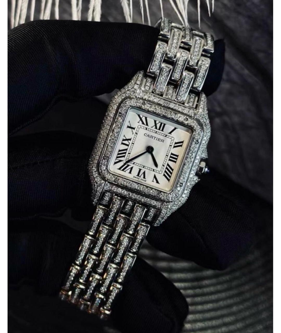 CARTIER Серебряные металлические часы, фото 4