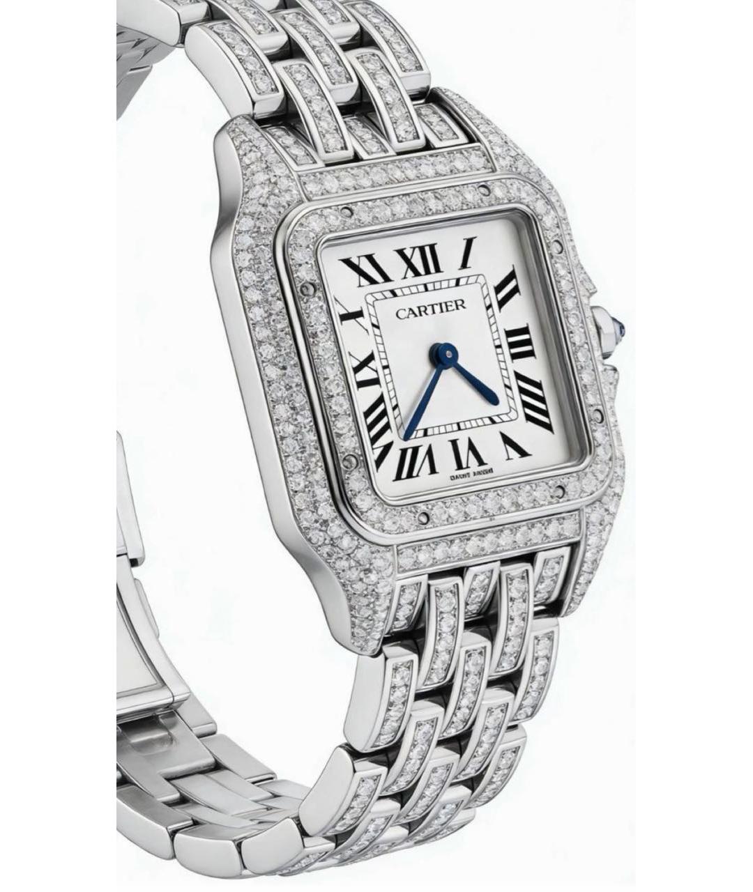 CARTIER Серебряные металлические часы, фото 7