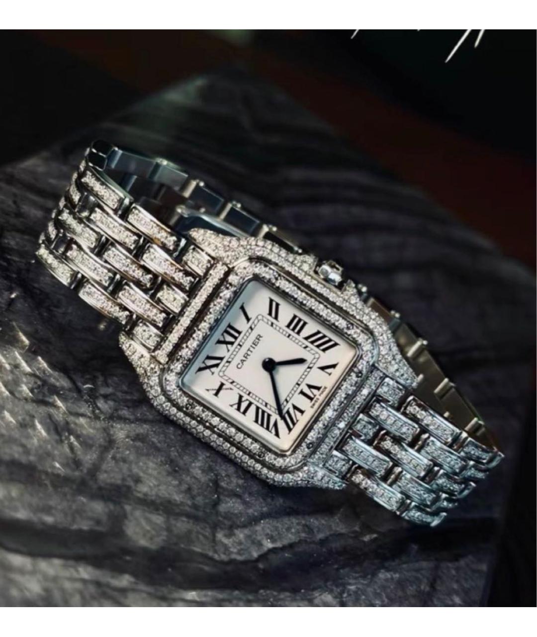 CARTIER Серебряные металлические часы, фото 2