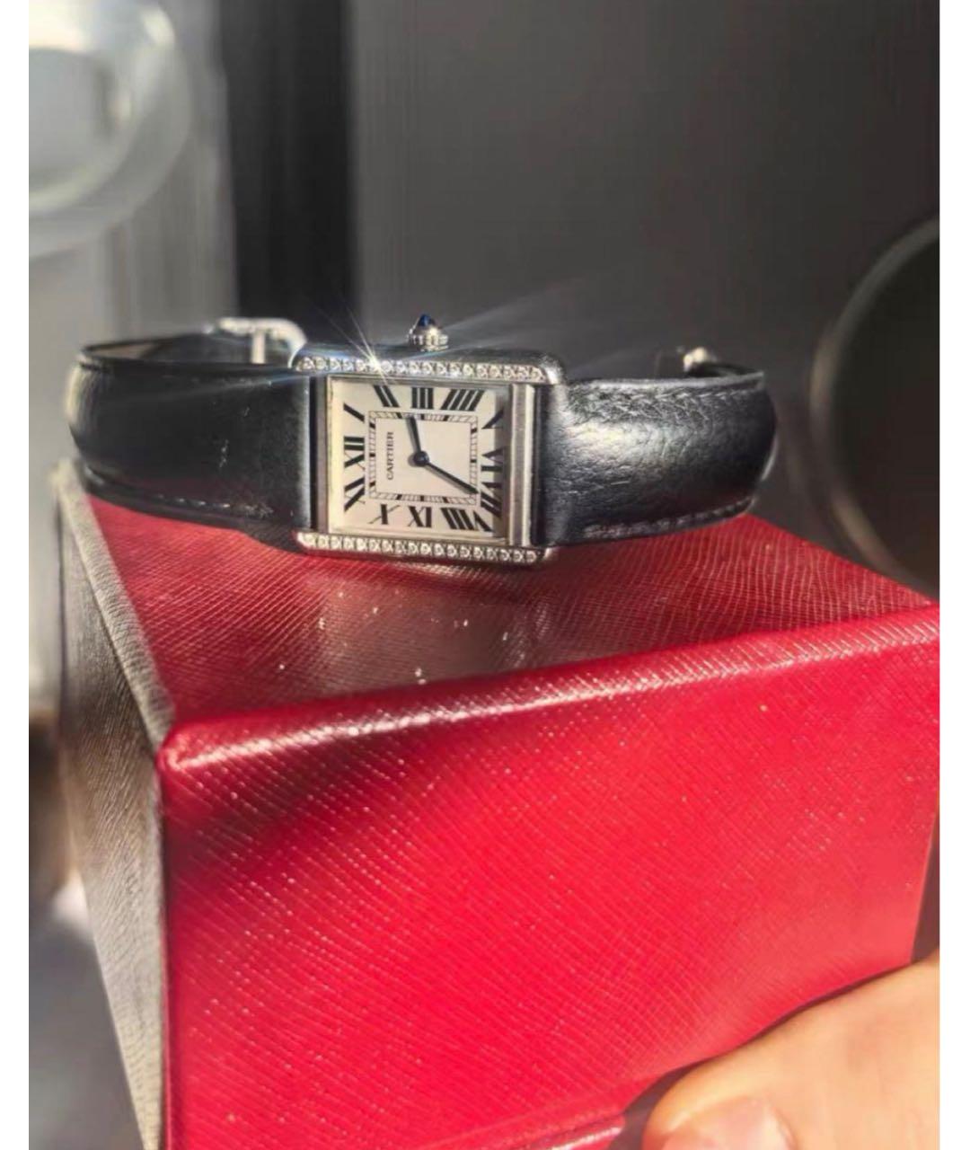 CARTIER Серебряные металлические часы, фото 2