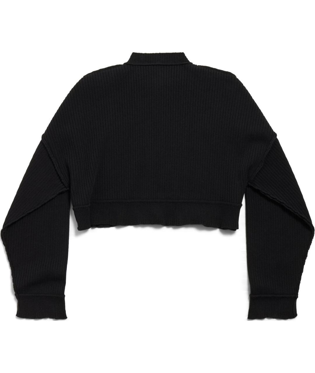 BALENCIAGA Черный джемпер / свитер, фото 2