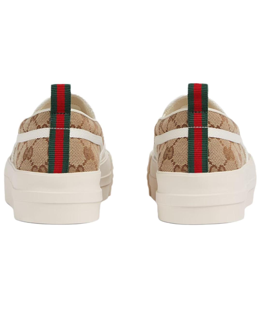 GUCCI Коричневые кроссовки, фото 5