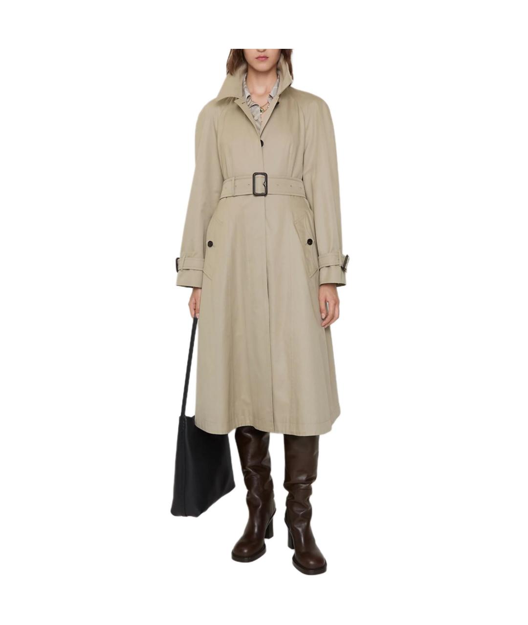 BURBERRY Бежевый тренч/плащ, фото 4