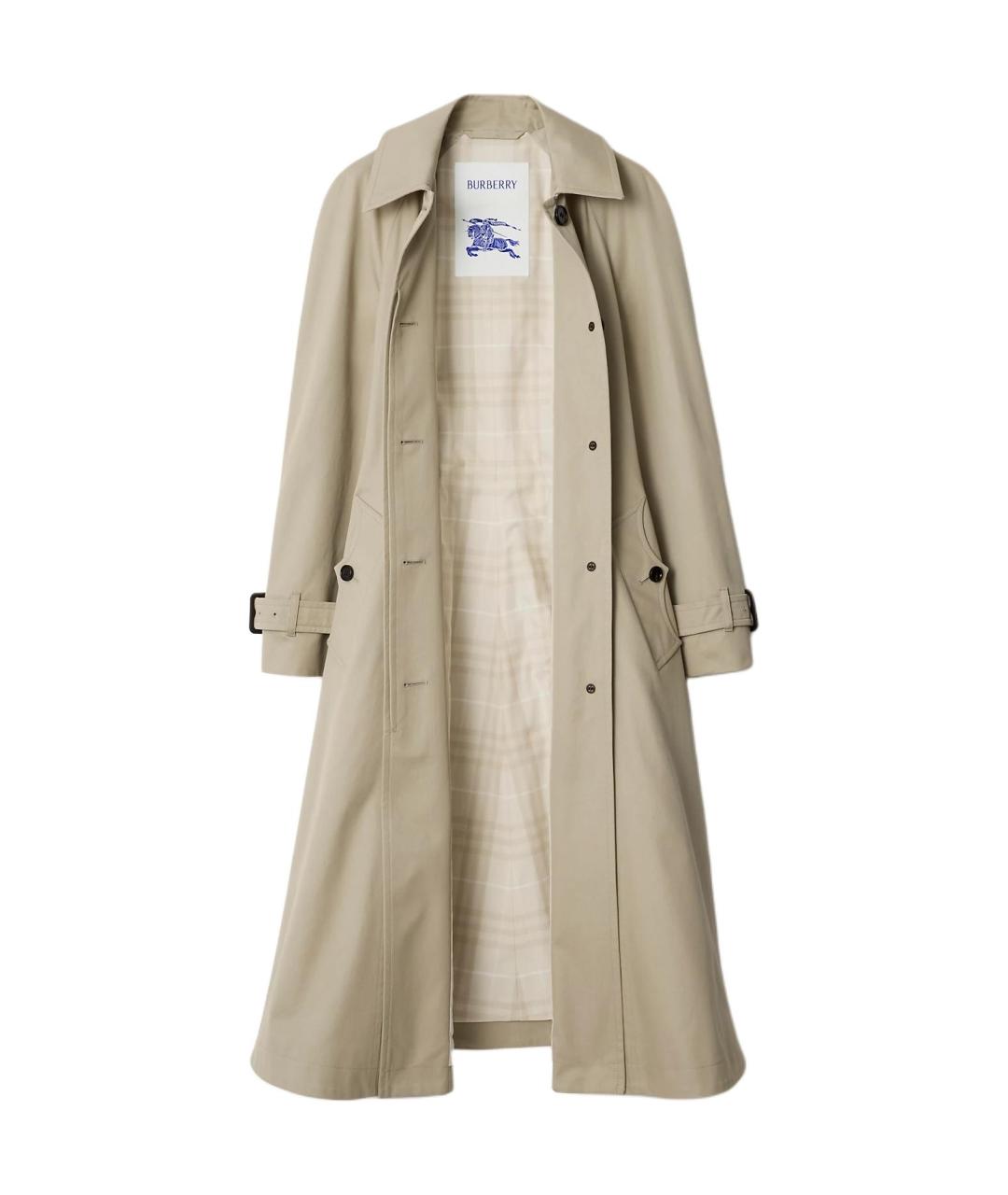 BURBERRY Бежевый тренч/плащ, фото 2