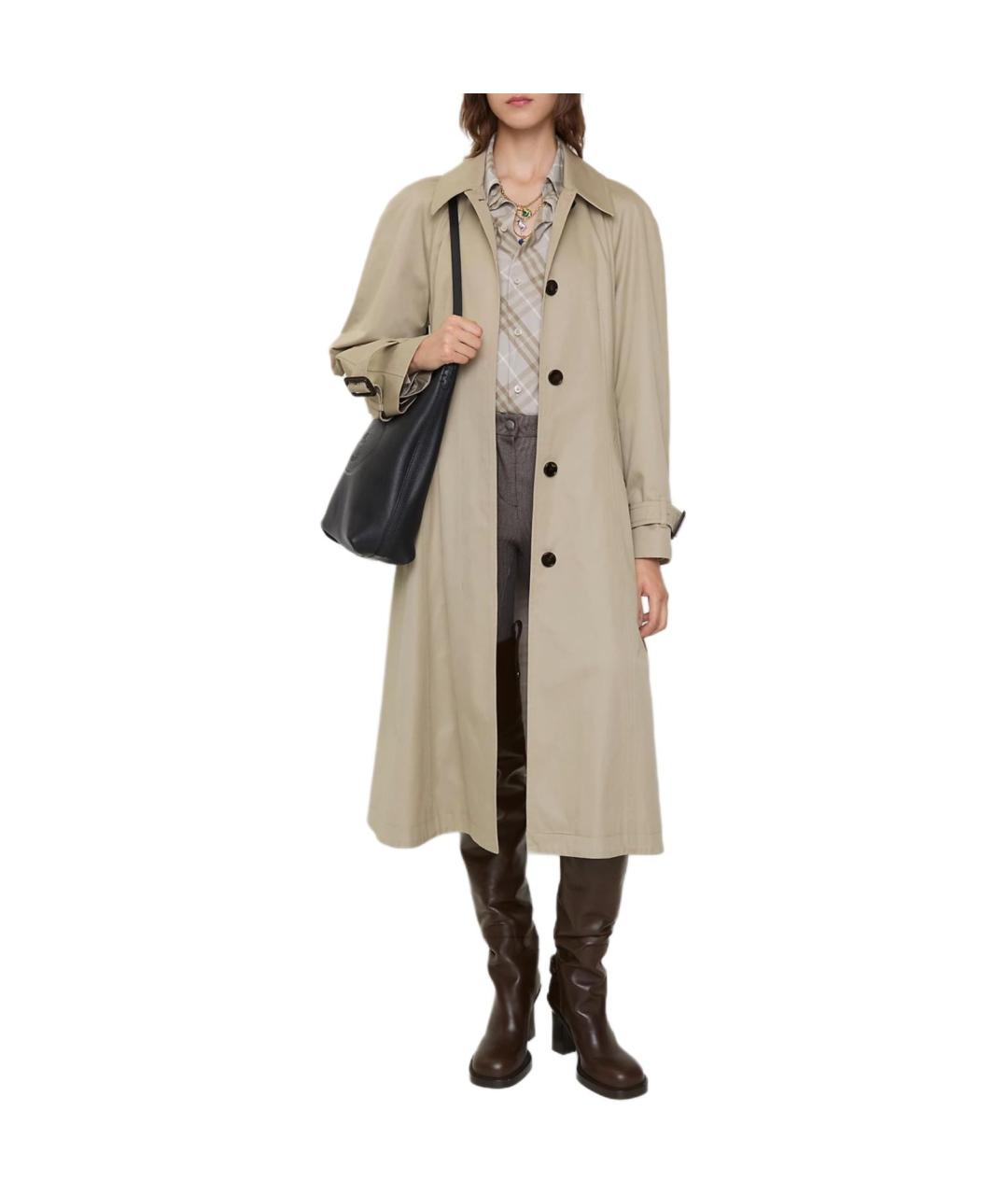 BURBERRY Бежевый тренч/плащ, фото 3