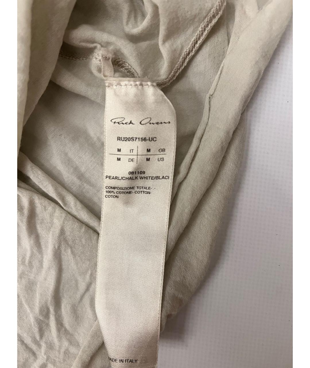 RICK OWENS Мульти хлопковая майка, фото 5