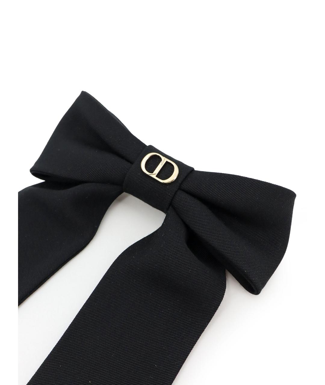 CHRISTIAN DIOR Черная заколка, фото 3