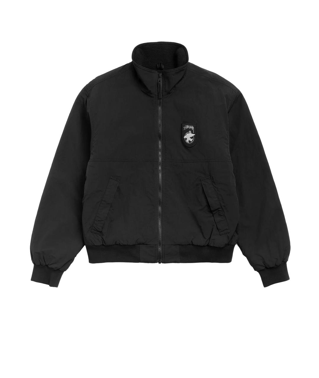 STUSSY Черная полиамидовая куртка, фото 1