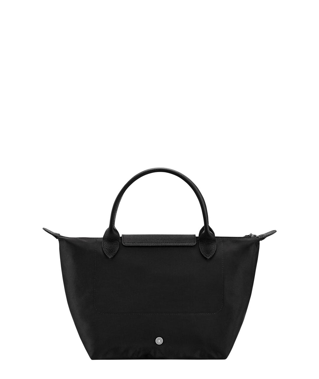 LONGCHAMP Черная синтетическая сумка тоут, фото 2