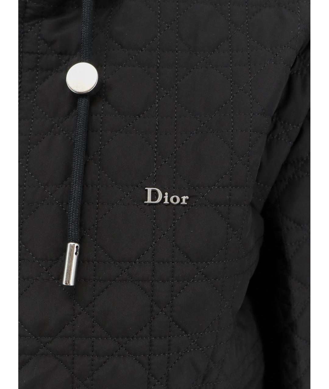 CHRISTIAN DIOR Черная полиэстеровая куртка, фото 3