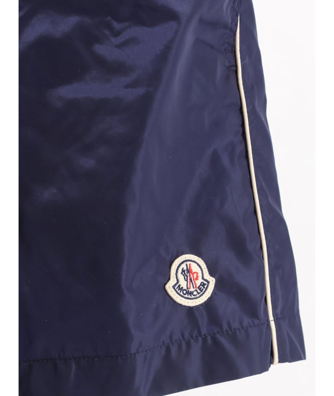 MONCLER Синие полиамидовые плавки, фото 3