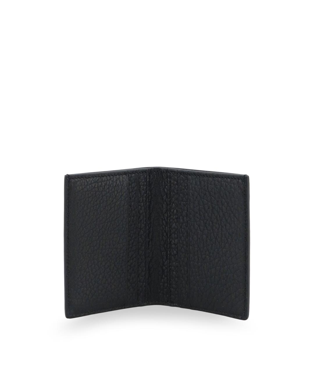 TOM FORD Черный кожаный кошелек, фото 3