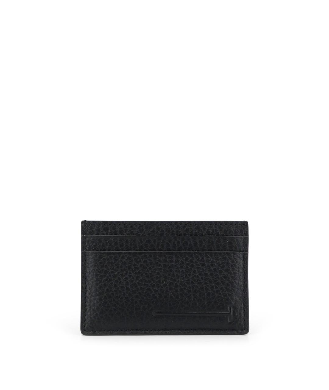TOM FORD Черный кожаный кошелек, фото 1