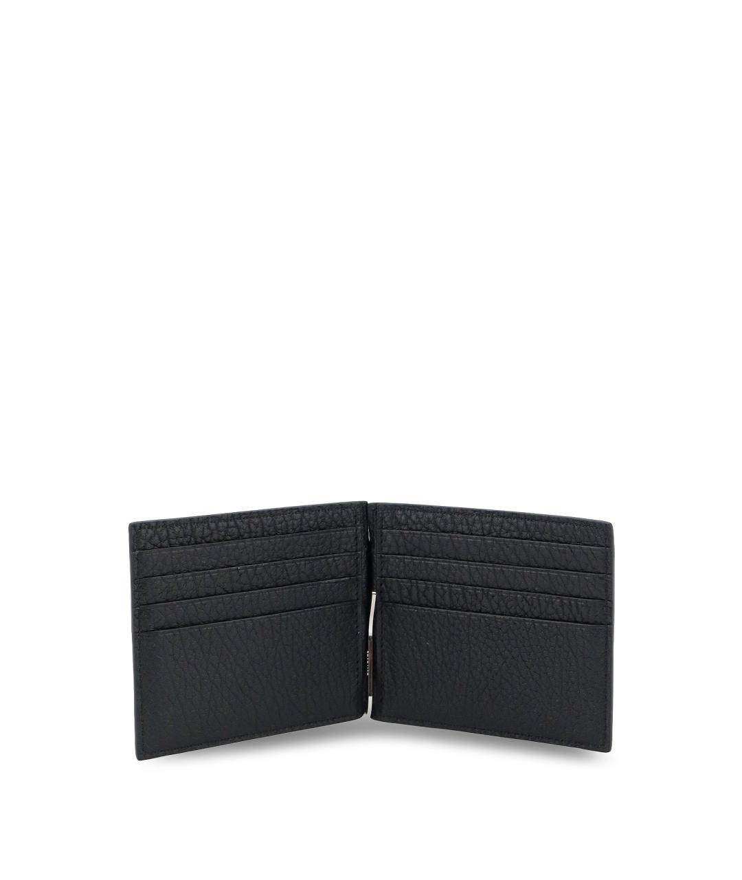 TOM FORD Черный кожаный кошелек, фото 3