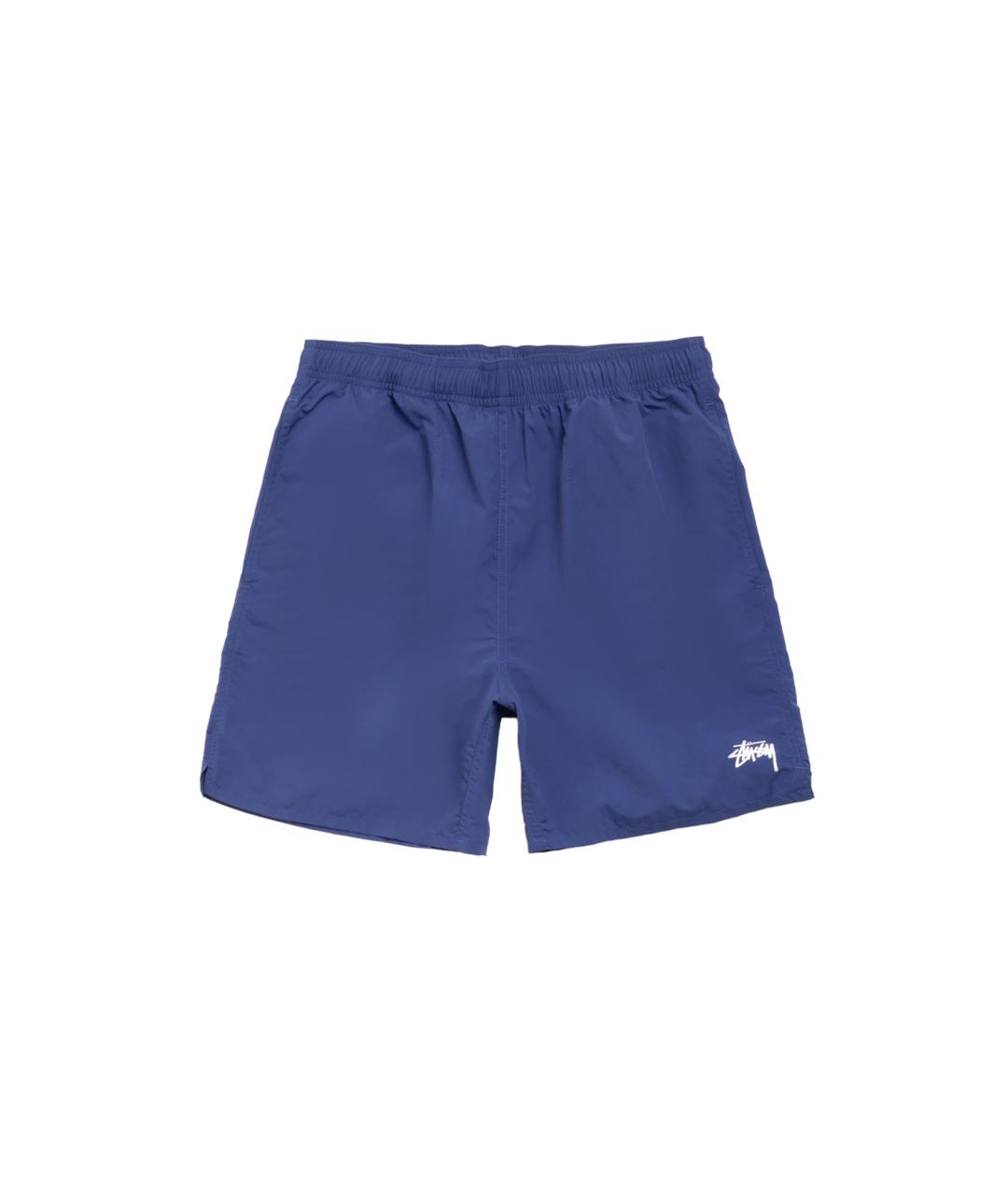 STUSSY Синие синтетические шорты, фото 1