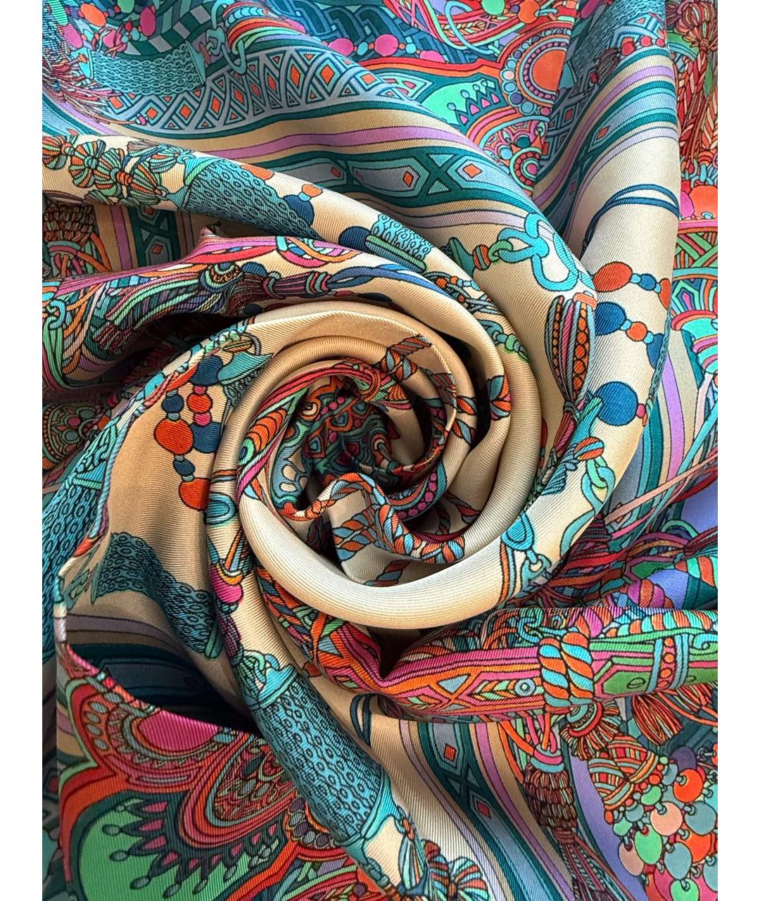 GUCCI Мульти шелковый платок, фото 3