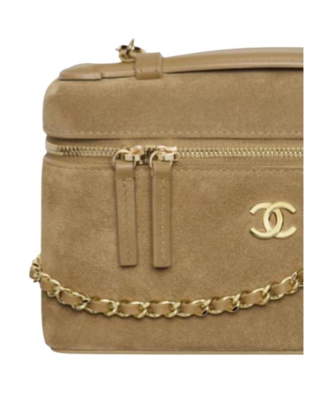 CHANEL Коричневая сумка через плечо, фото 3
