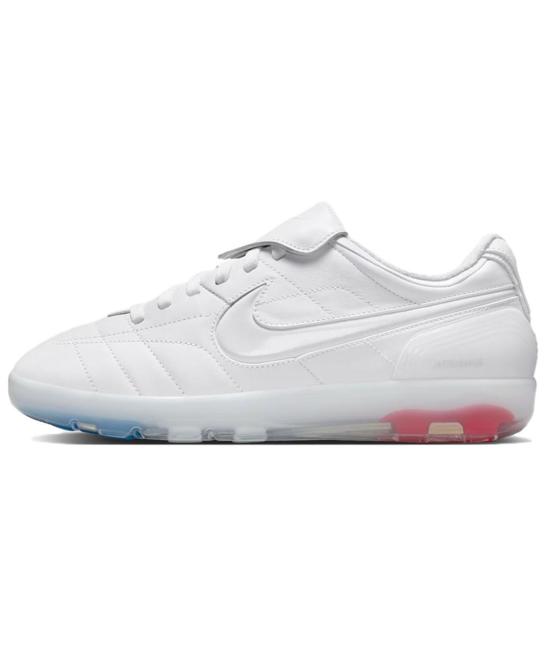 NIKE Белые кожаные низкие кроссовки / кеды, фото 2