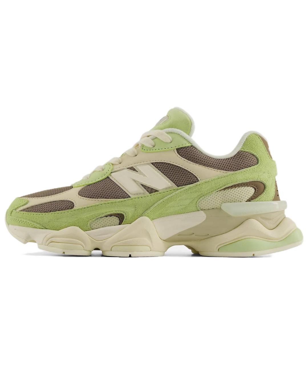 NEW BALANCE Зеленые замшевые кроссовки, фото 8