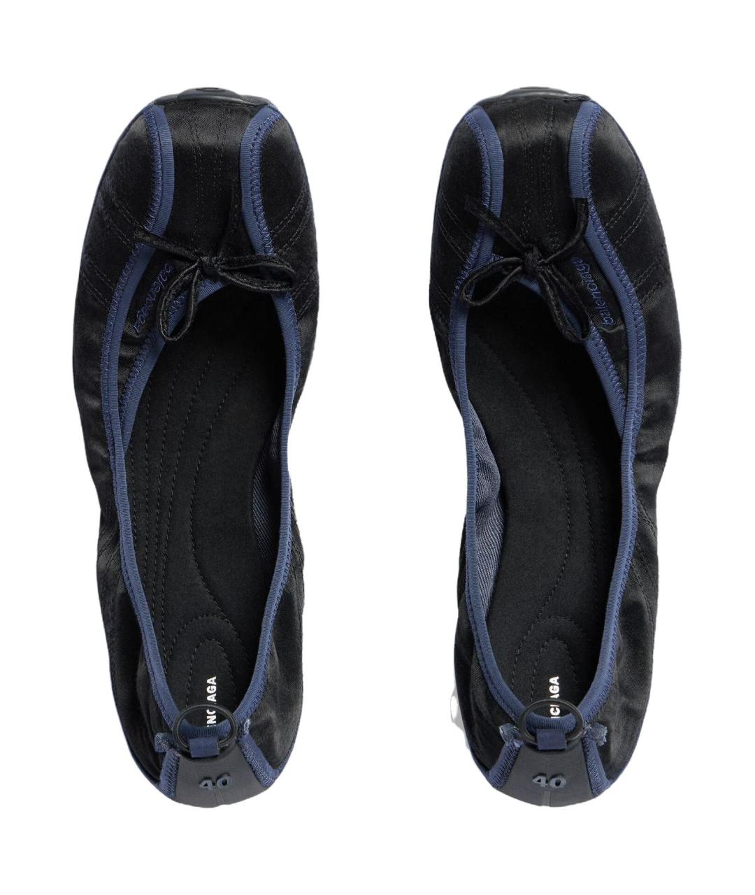 BALENCIAGA Черные балетки, фото 5