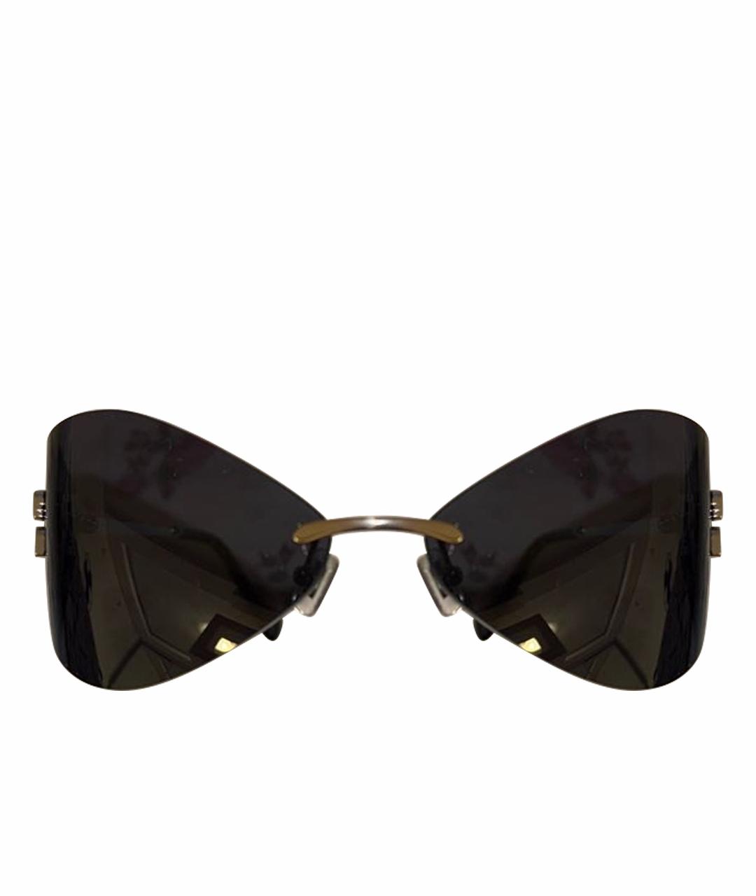 MIU MIU Черные солнцезащитные очки, фото 1