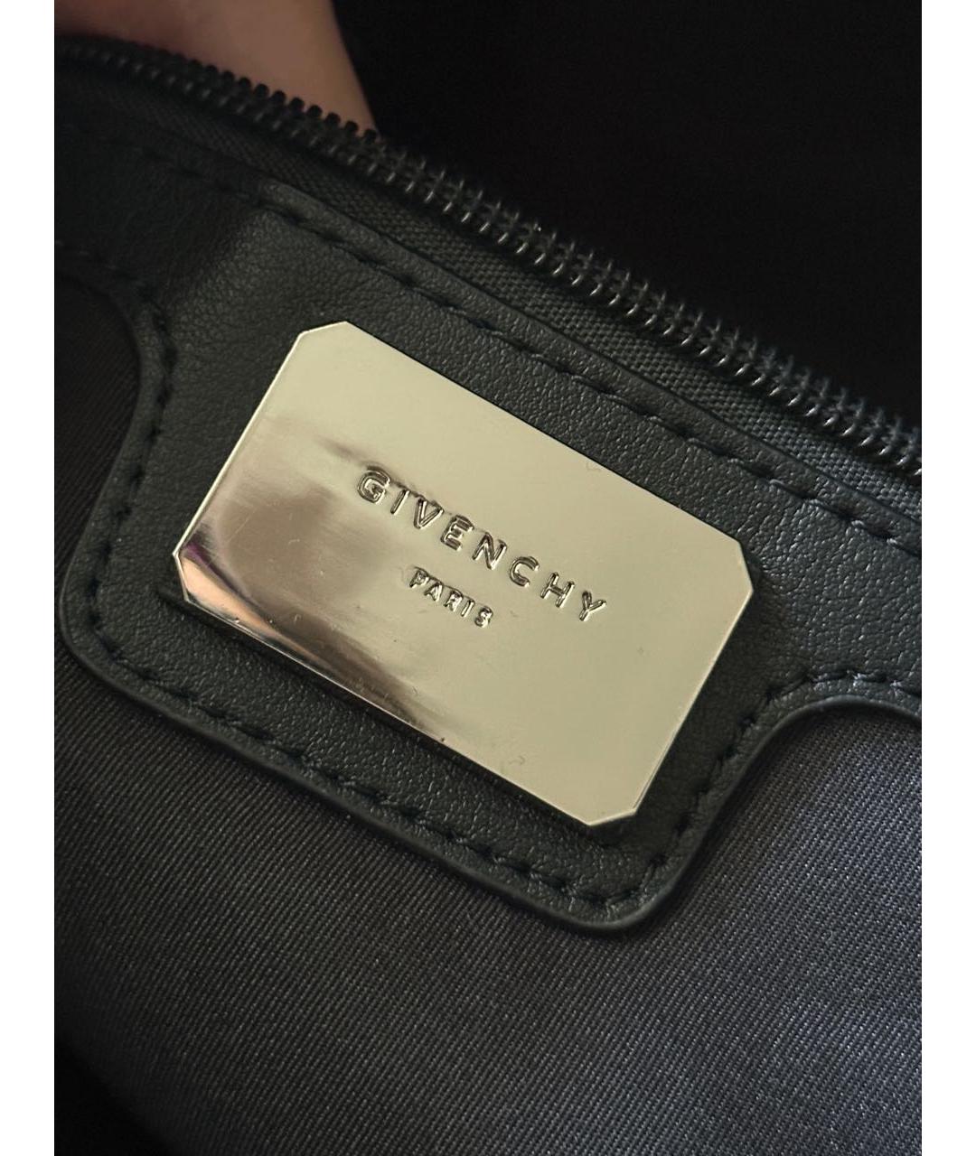GIVENCHY Антрацитовый синтетический рюкзак, фото 4