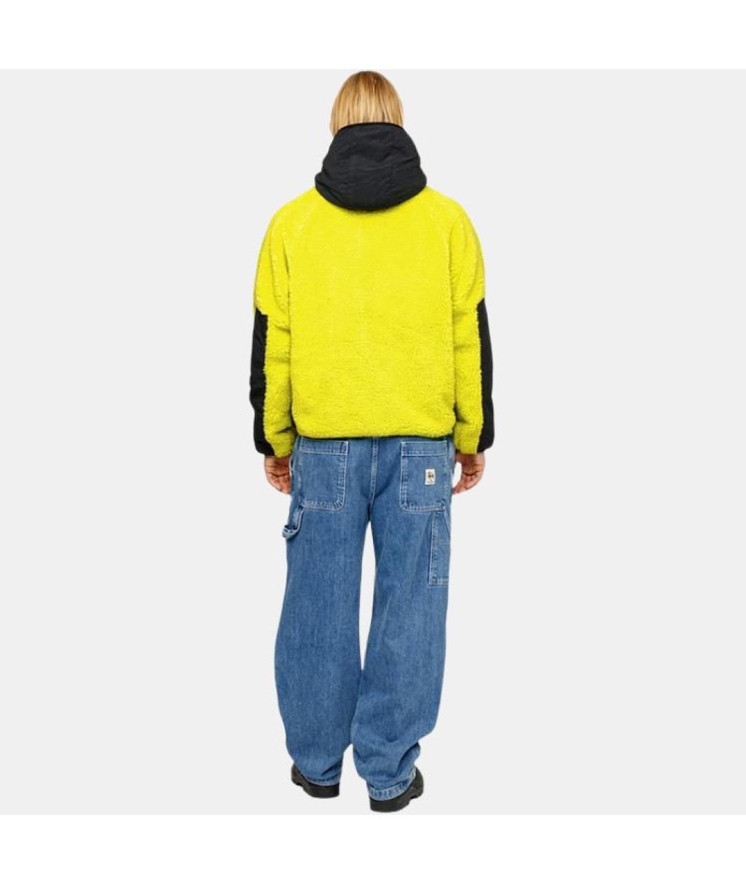 STUSSY Желтая куртка, фото 3
