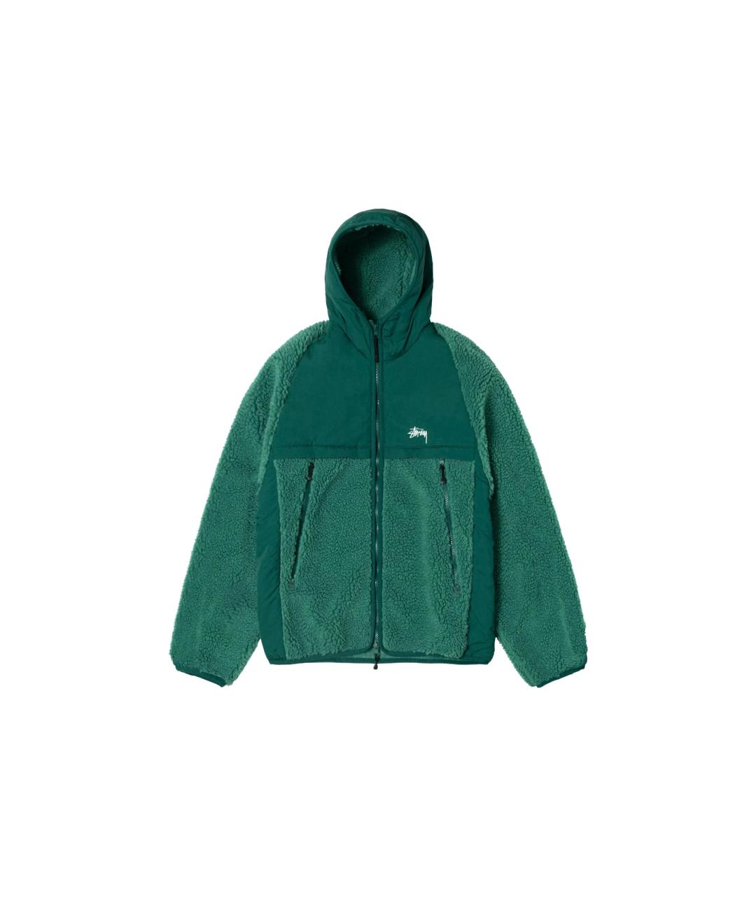STUSSY Зеленая куртка, фото 1
