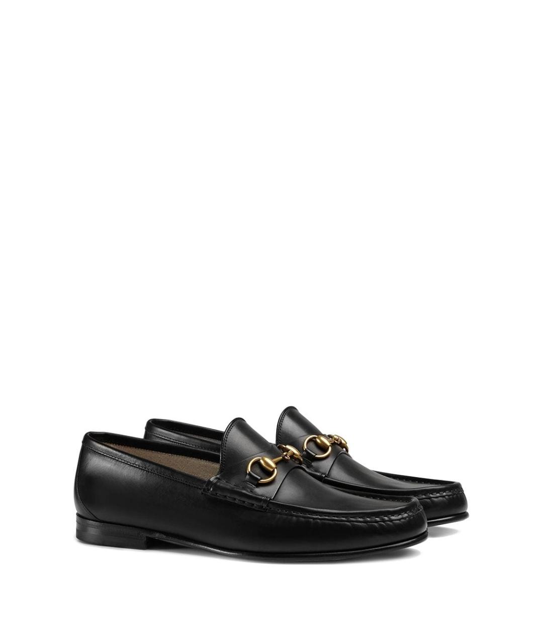 GUCCI Черные кожаные лоферы, фото 9