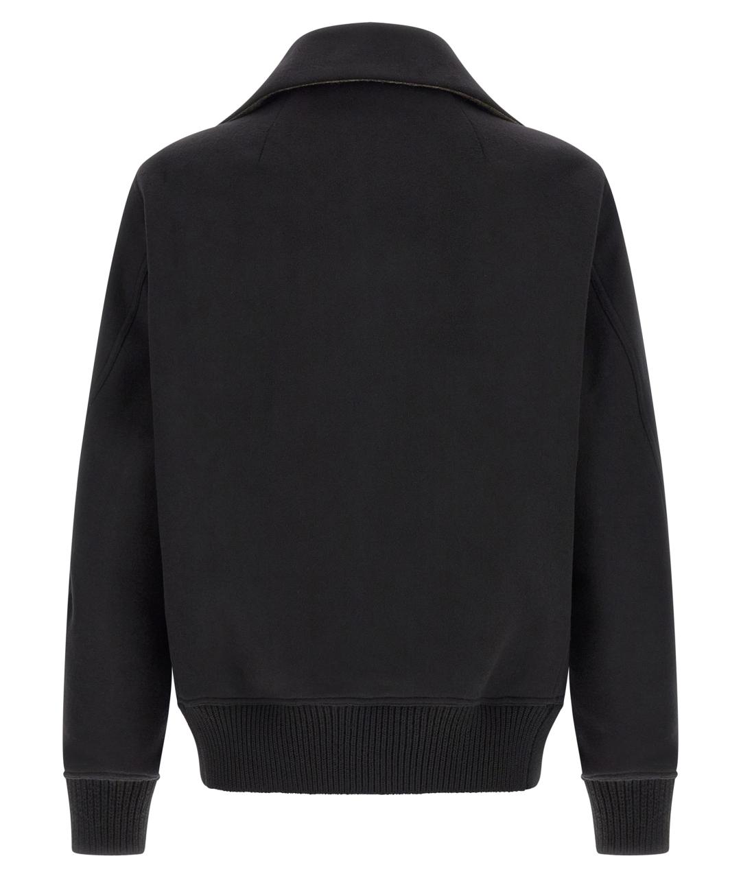 RICK OWENS Черная шерстяная куртка, фото 2