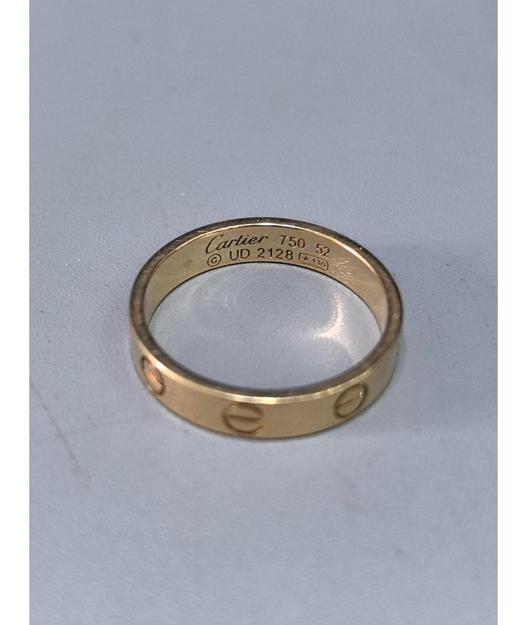 CARTIER Золотое кольцо из розового золота, фото 3