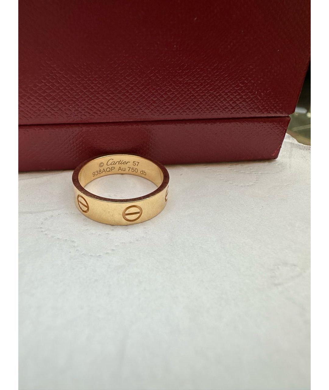 CARTIER Золотое кольцо из розового золота, фото 5