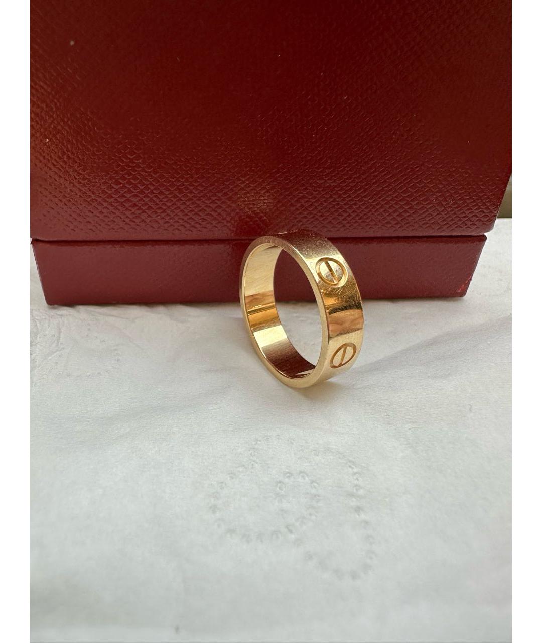 CARTIER Золотое кольцо из розового золота, фото 2