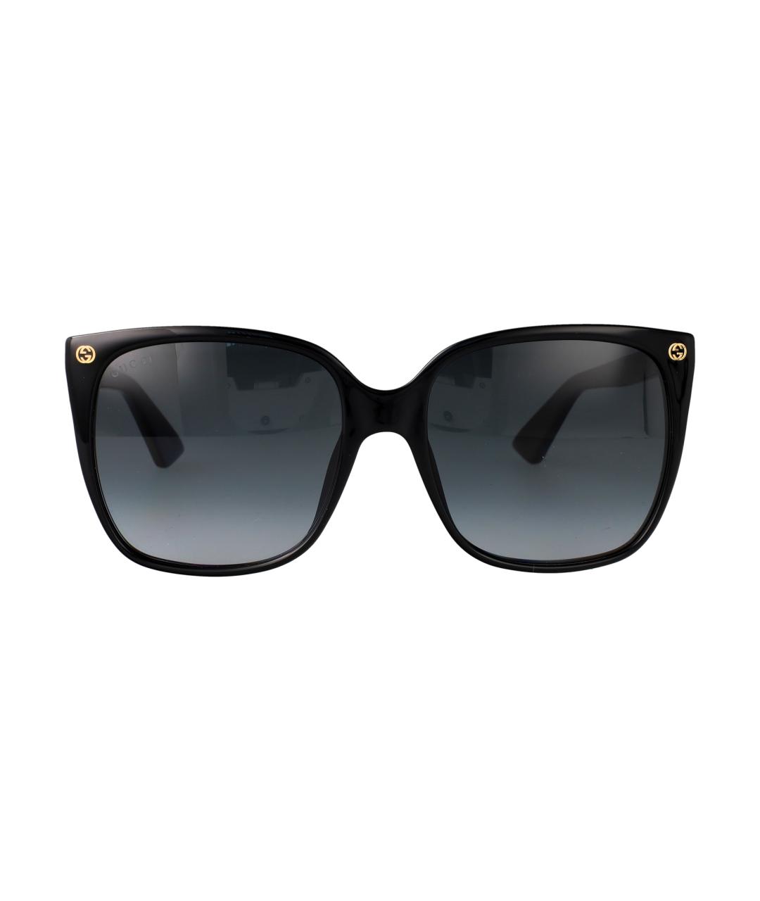 GUCCI Черные солнцезащитные очки, фото 1