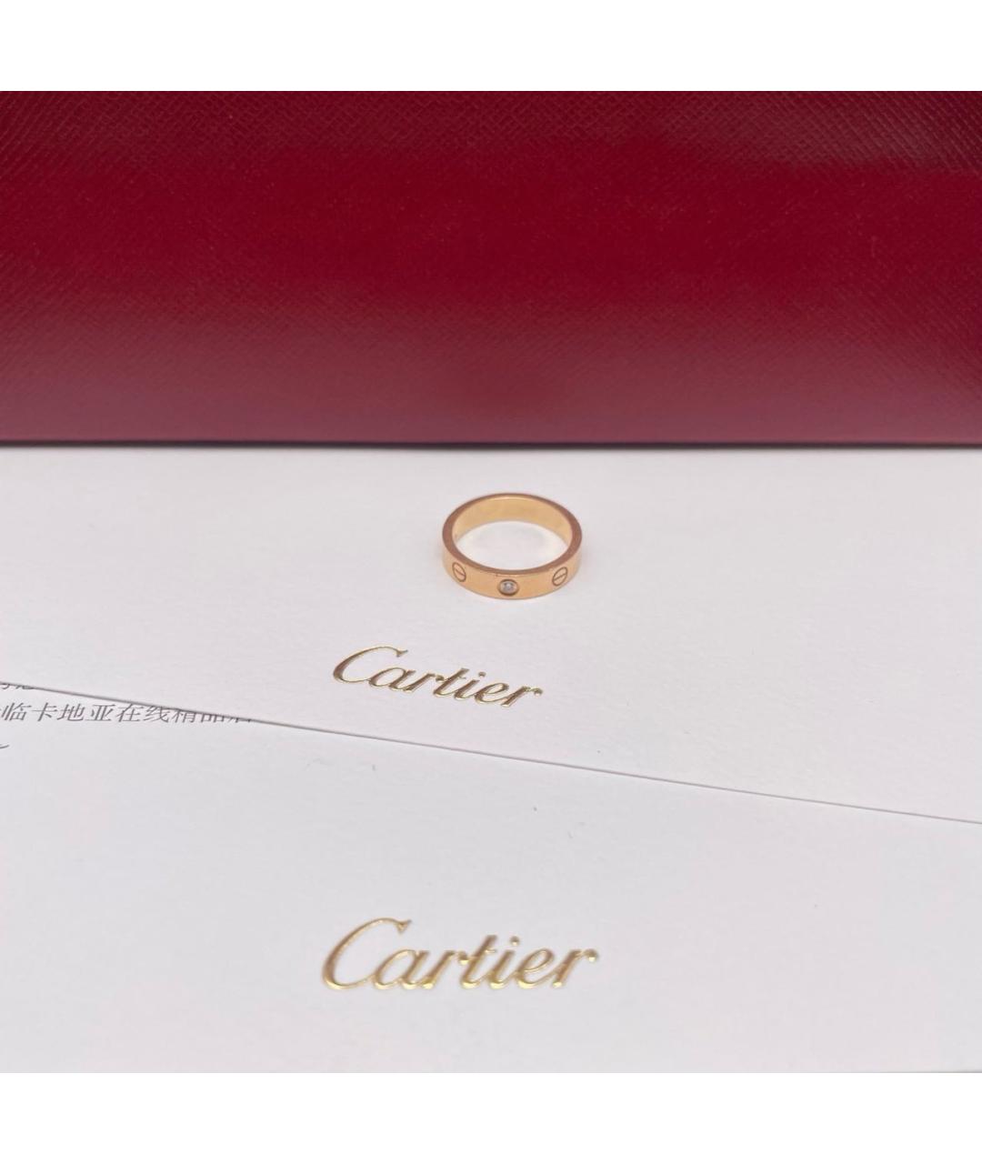 CARTIER Золотое кольцо из розового золота, фото 5